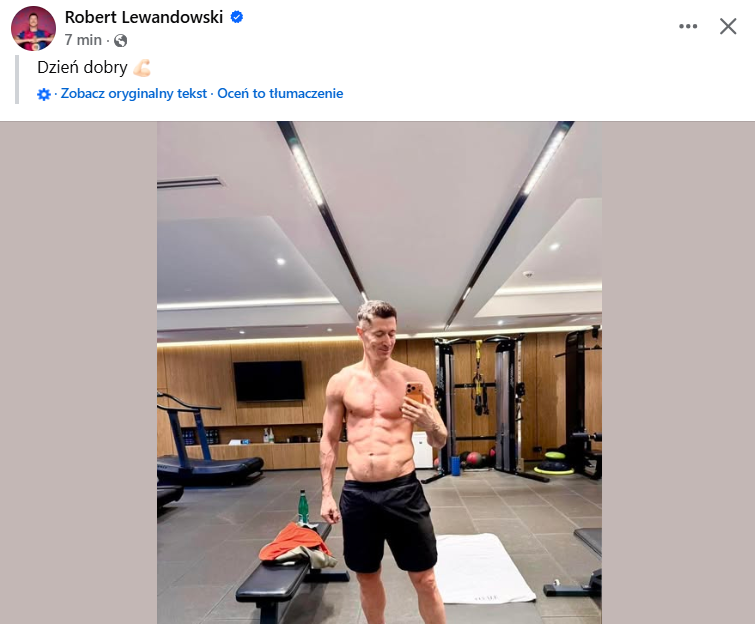 Poświąteczna FORMA Roberta Lewandowskiego!